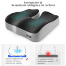 Encosto e Assento Ortopédico para Apoio Lombar PostureSeat Pro